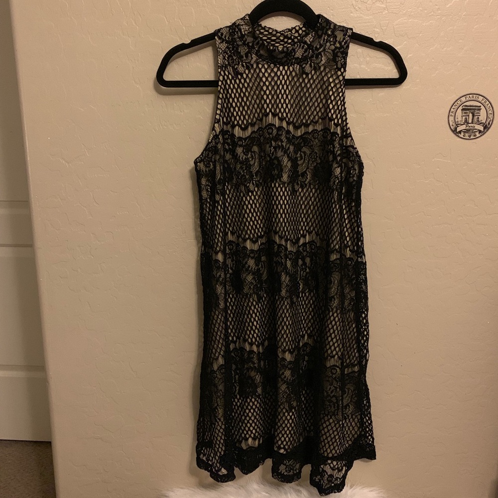 Gorgeous black lace style dress